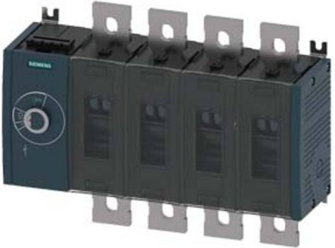Siemens Lasttrennschalter 4polig 500A 8 Schließer 8 Öffner 690 V/AC grau 6KD44440QE100 - Bild 1