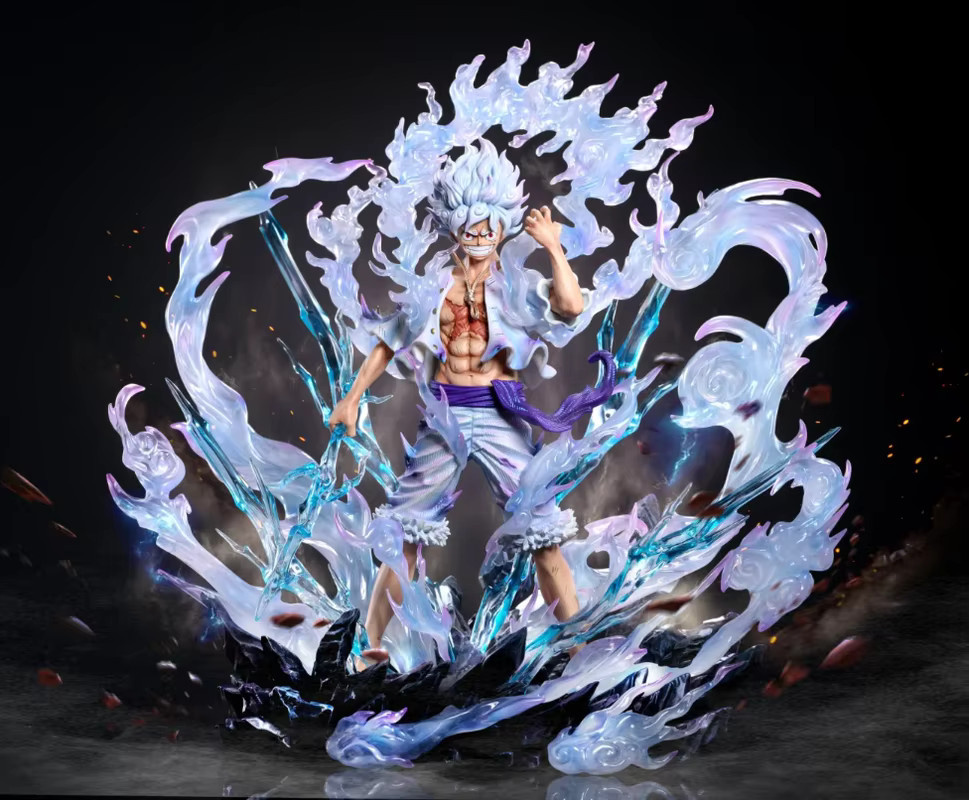 Bandai One Piece Nika Ruffy, Statue, 30 cm, multicolor - Bild 2