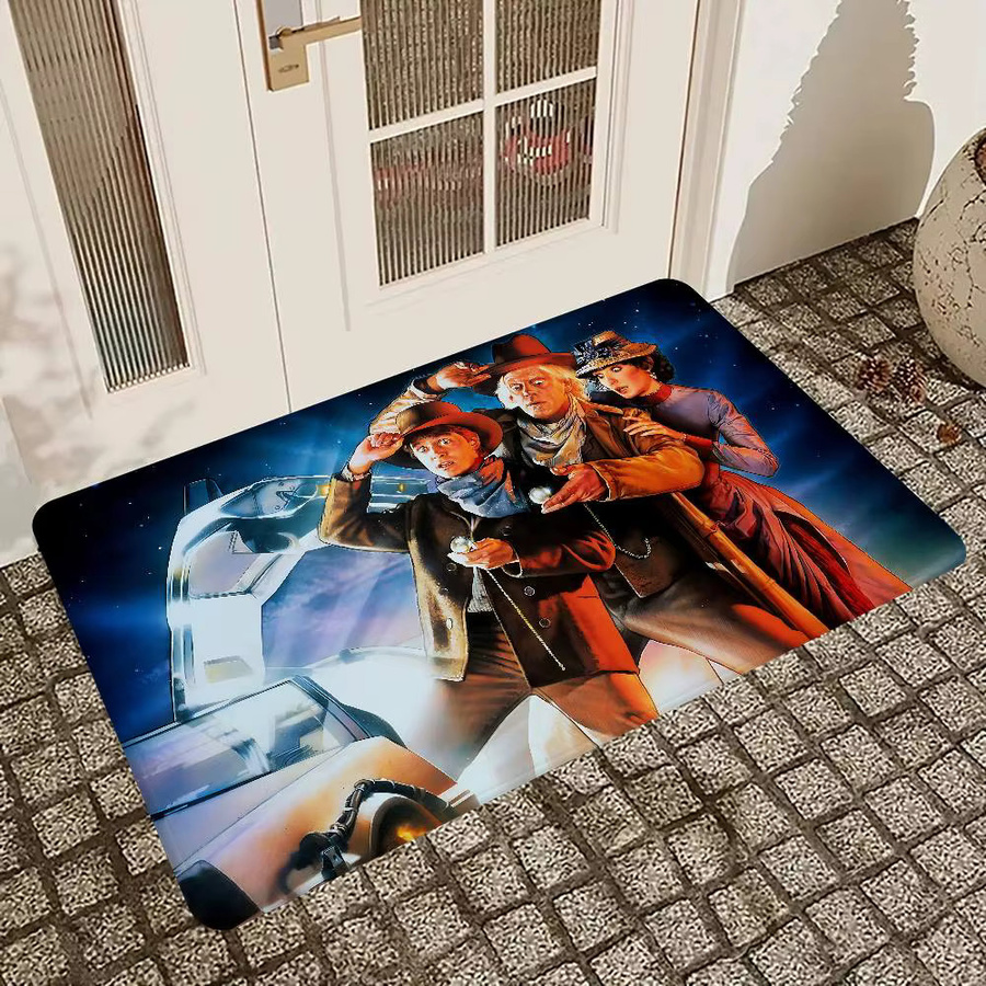 Fußmatte Back To The Future im Nordic Stil, Rechteckig, B/B: 60 x 40 cm, Multicolour - Bild 5