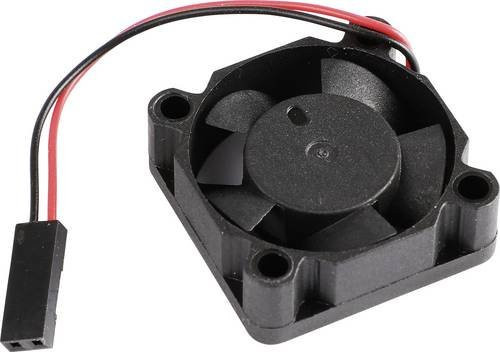 Renkforce Aktiver Lüfter für Raspberry Pi, Rock Pi und Banana Pi in Schwarz - Bild 1