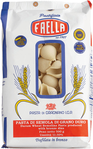 Faella Conchiglie Hartweizen 500 g - Bild 1