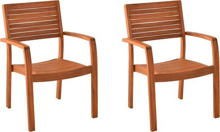 Gartensessel Batavia aus Akazienholz in Braun, B/H/T: 59 x 88 x 58 cm - Bild 1