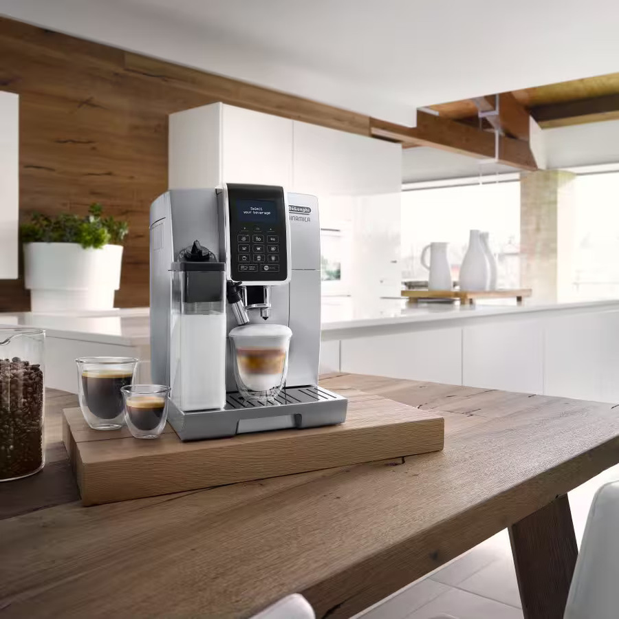 De'Longhi Dinamica ECAM 350.75.S Kaffeevollautomat in Silber - Bild 3
