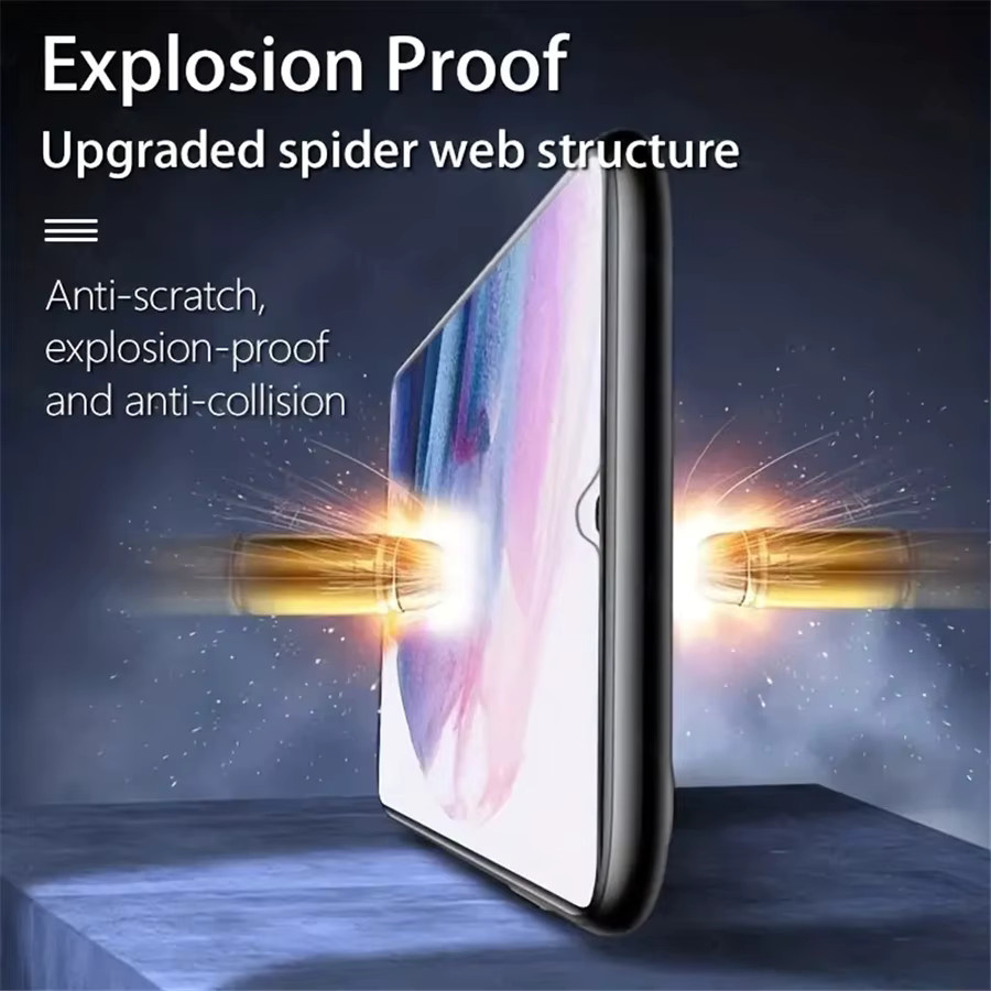 3er-Set AG Matte Gehärtetes Glas Full Screen Protector für Samsung Galaxy A35 A55 A33 A53 A34 A54 in Transparent - Bild 6