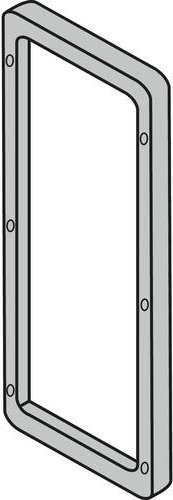 Schneider Electric Rahmen in Grau für die Reihenmontage von WM-Gehäusen (H600 und T300mm), IP66, Breite: 43,5 cm, Höhe: 18,5 cm - Bild 1
