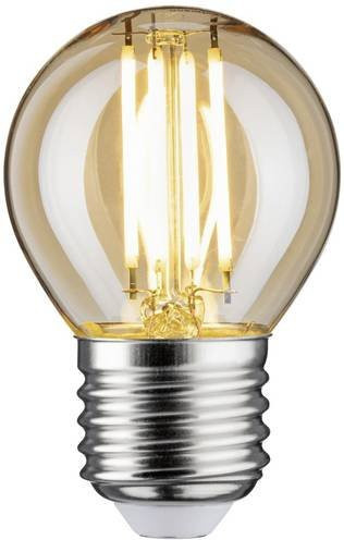 Paulmann LED Filament Leuchtmittel E27 Warmweiß 4,7 W dimmbar transparent Durchmesser: 45 mm, Höhe: 72 mm - Bild 1