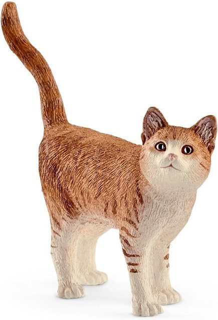 Schleich Katze Spielfigur, Braun, Kunststoff - Bild 1