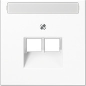 Jung Steckdose LS 969-2 NAUA WW Weiß - Bild 1