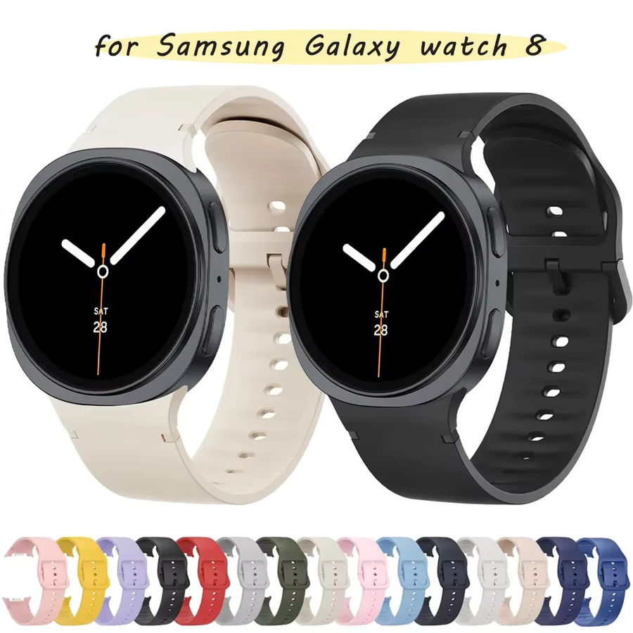 OAKCHARM Uhrenarmband Silikon, Samsung Galaxy Watch 8, Unisex - Bild 2