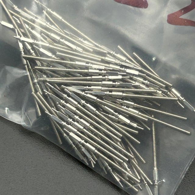 RACDONA Uhrenwerk-Kronenstiele, Silber - Bild 1