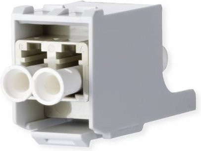 Metz Connect OpDAT modul LC-Duplex OM2 in Weiß - Bild 1