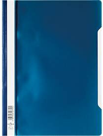 Durable Sichthefter DIN A4 aus Polypropylen in Blau und Transparent, 50 Stück - Bild 1