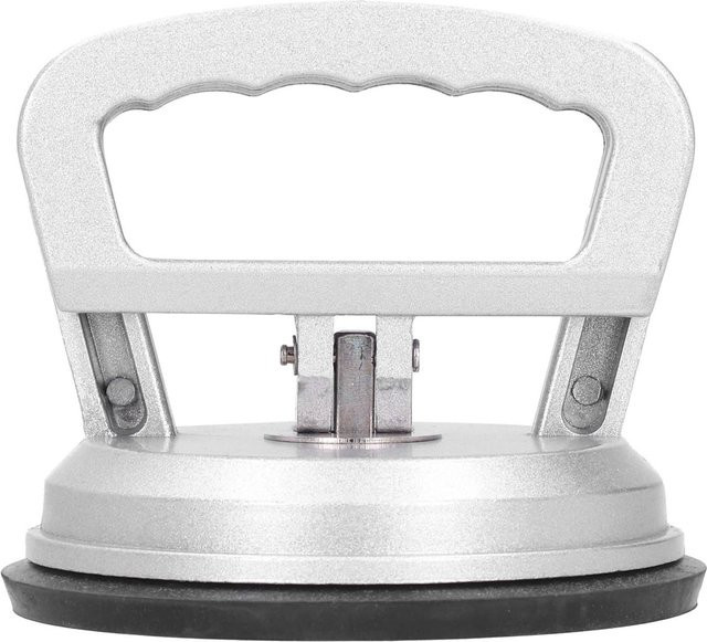 TOMTOP JMS Vakuum-Sauger aus Aluminium für Glas, Keramik und Fliesen, Farbe: Weiß/Silber, Durchmesser: 35,0 cm - Bild 1
