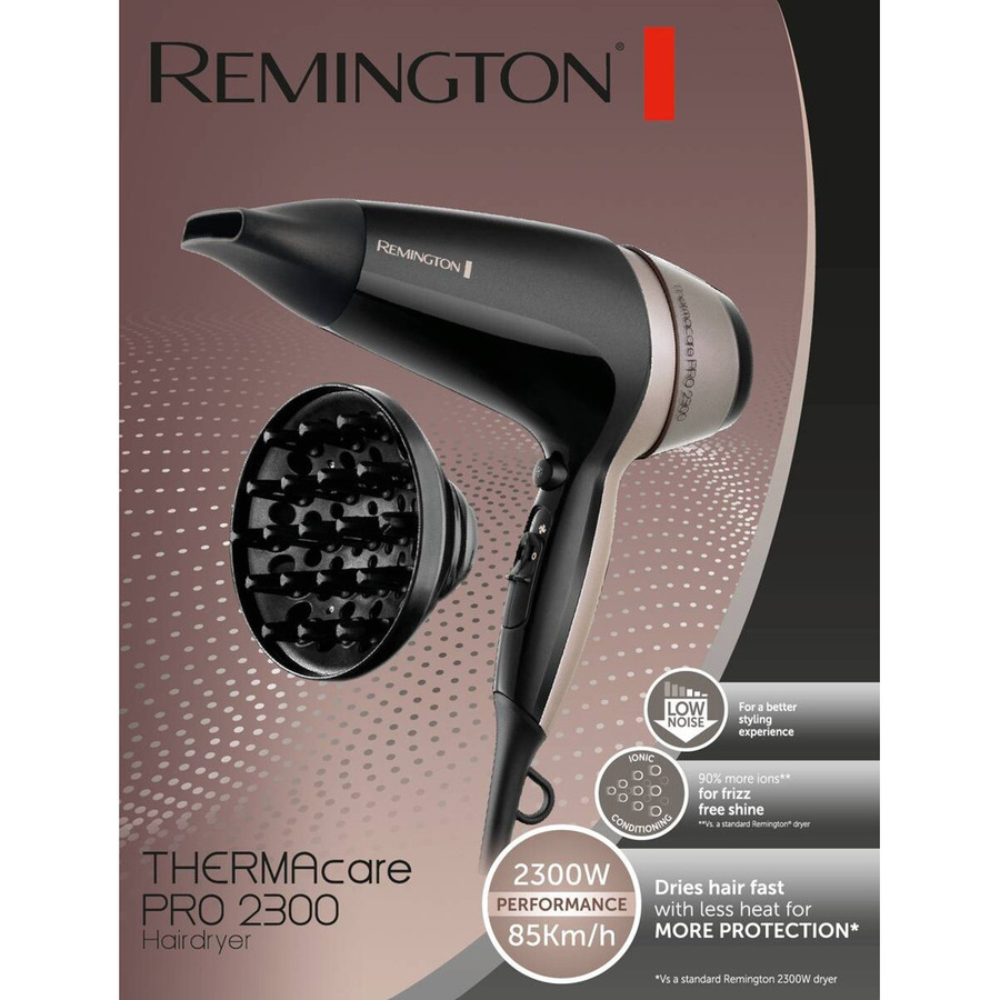 Remington Thermacare PRO 2300 Haartrockner D5715 Schwarz Bronze - Bild 2