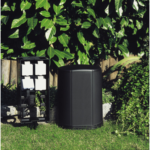 Oase InScenio 230 Gartensteckdose mit Erdspieß in Grau - Bild 4