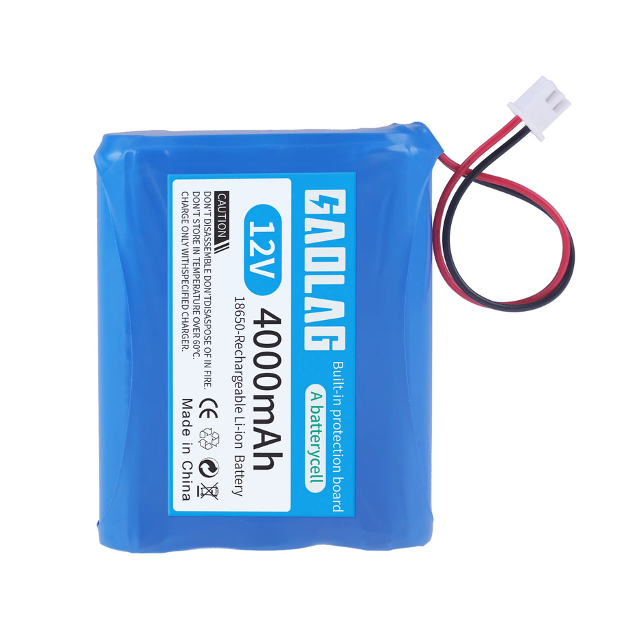 GAOLAG Lithium-Ionen-Akku 12,6 V 3S1P für Monitor, UPS und CCTV Kamera, 4000 mAh, Blau - Bild 2