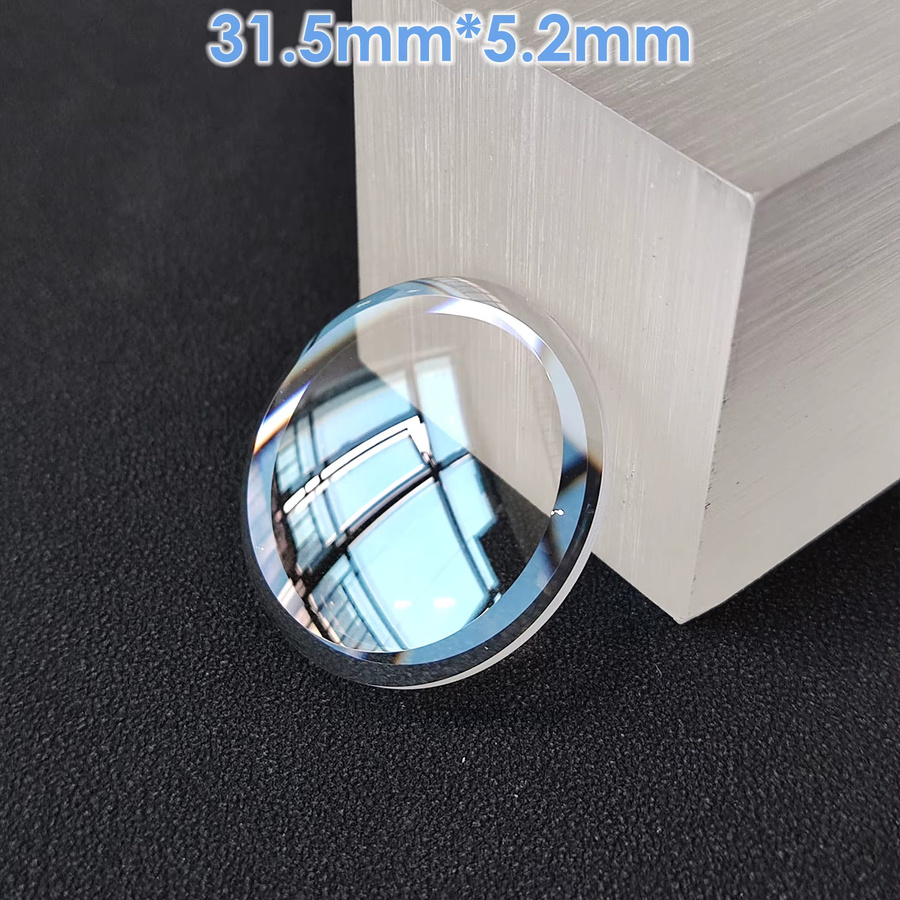 OUMASHI Uhrenspiegel Saphirglas, 31,5 mm x 5,2 mm, Unisex - Bild 3