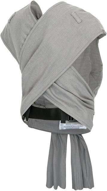 Hoppediz Babytrage Hop-Tye Advanced Hybrid in Grau aus Baumwolle - Bild 1