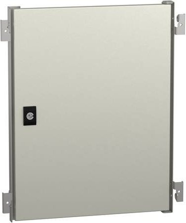 Schneider Electric NSYPIN54 Innentür für Spacial WM Gehäuse, Stahl, Farbe: Grau, B: 40 cm, H: 50 cm - Bild 1