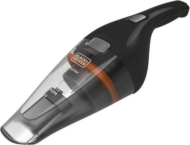 Black & Decker Akku-Handstaubsauger NVC115BJL in Schwarz mit waschbarem Filter und Tierhaarsaugfunktion - Bild 1