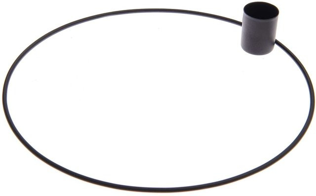 Rico Design Metallring Kerzenhalter Schwarz Matt Durchmesser: 20 cm - Bild 1