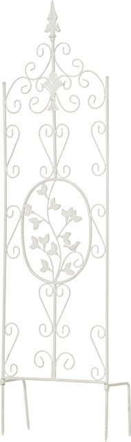 TPFGarden Rankgitter Burk aus Metall in Weiß, B: 122,0 cm, H: 35,0 cm - Bild 1