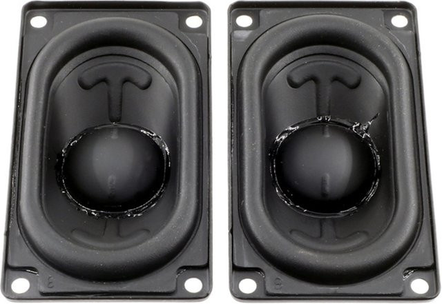 20 W Rechtecklautsprecher mit starkem Bass als Ersatzteil für Flip 5 und Flip 6 Bluetooth Lautsprecher in Schwarz - Bild 1