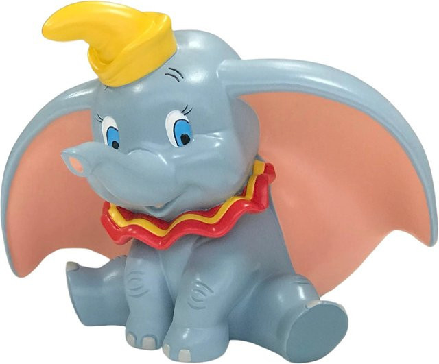 Disney Gartenfigur Dumbo in Grau, B/T/H: 20 x 27,8 x 21,5 cm - Bild 1