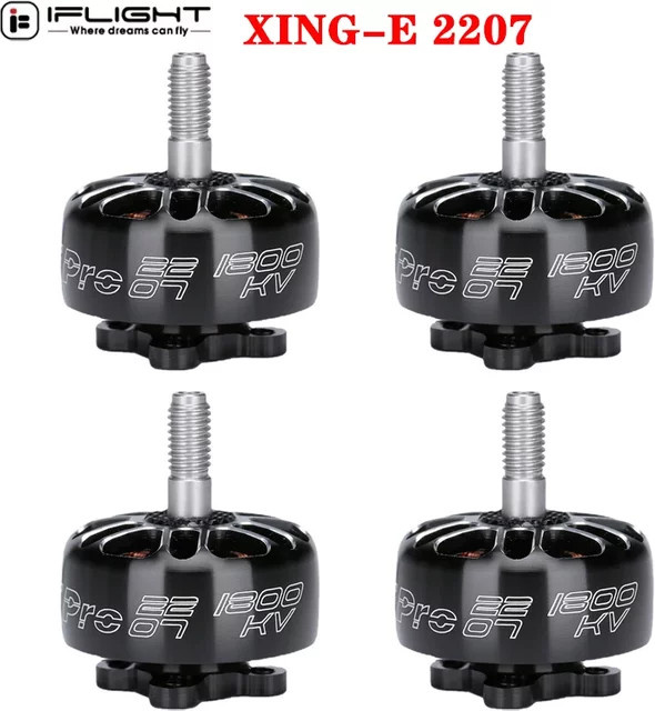 IFlight XING-E XING E Pro 2207 Bürstenloser Motor, Einzelteil, Metall, Schwarz - Bild 1