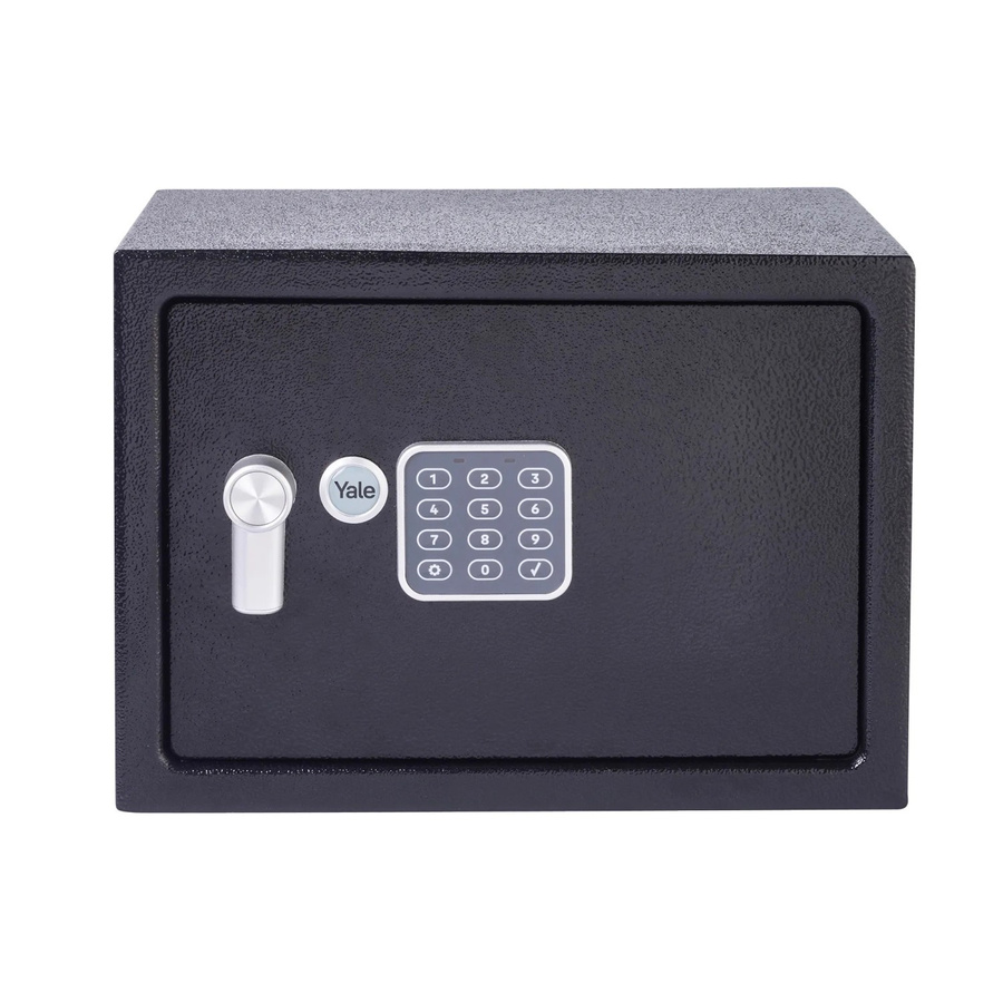 Yale Value Safe Tresor mit Zahlenschloss und Schlüsselschloss, Schwarz, 16,3 l - Bild 2