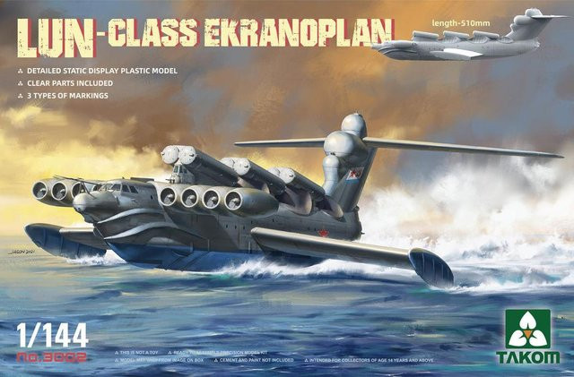 Takom LUN-Class Ekranoplan, Fahrzeug, 1:144 - Bild 1