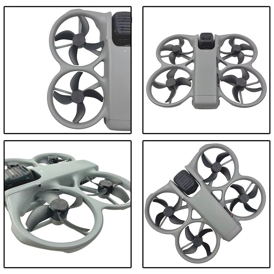 DJI Motorabdeckungen für Avata Drohne in Schwarz für sicheren Transport und Flug - Bild 6