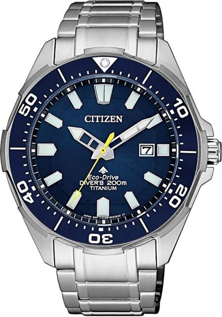 Citizen Armbanduhr, Solar, Titanium, Blau, 44 mm, Herren - Bild 1