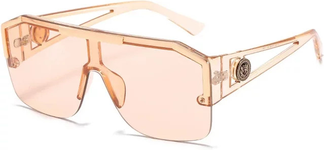 Sonnenbrille Unisex, Square, Plastic, Strass, großer Rahmen - Bild 1