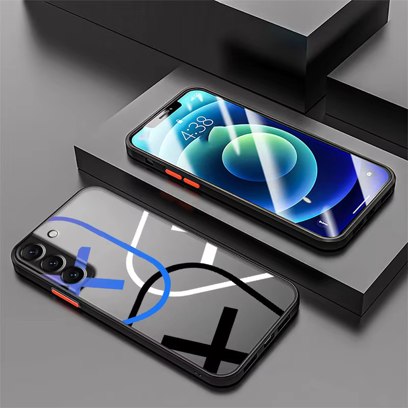Trendige Schutzhülle mit Element-Logo für Samsung Galaxy S20 S21 S22 S23 FE S24 Plus S25 Ultra S26 und Note 20 Ultra in Multicolour - Bild 3