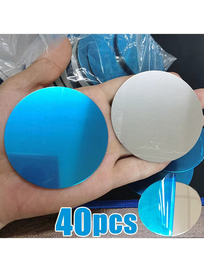 Magnetische Metallplatten für universelle Auto-Handyhalterungen, Set aus 1 bis 40 Stück, Eisenblech-Aufkleber zur Befestigung von Smartphone-Halterungen - Bild 3