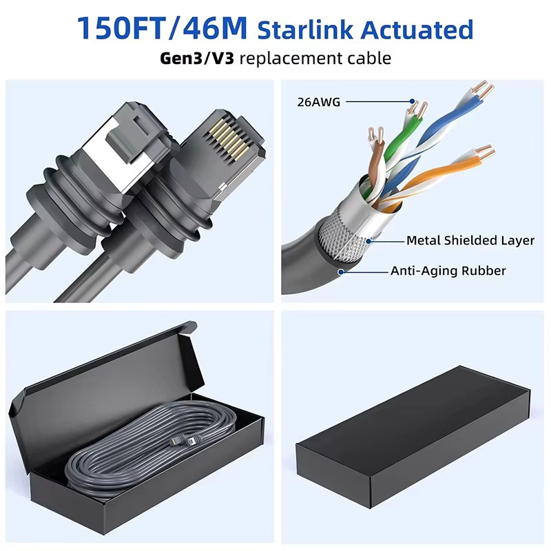 Starlink Kabel für Generation 3 und 4 Mini Satelliten-Internet-Kits V3/V4 Zubehör - Bild 4