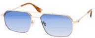 Police SPLU 74 Sonnenbrille, Quadratisch, Herren, Metall, Gold, Blue - Bild 1