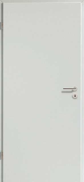 GetaDoor Zimmertür GL 402 in Hellgrau mit Linkem Anschlag, Breite: 73,5 cm, Höhe: 198,5 cm - Bild 1