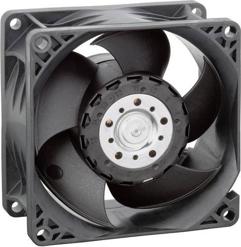 EBM Papst Axiallüfter 8214 JH4 Schwarz 24 V/DC 222 m³/h B/H/T: 80 x 80 x 38 mm - Bild 1