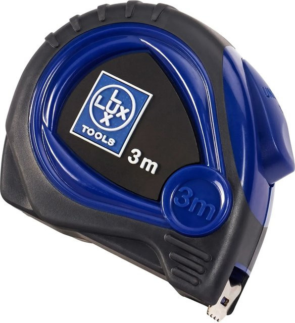 LUX-TOOLS Taschenbandmaß Blau, 3 m - Bild 1