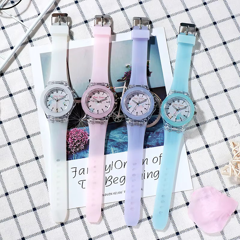 JBAILI Kinderuhr Digitaluhr mit LED und Silikon-Armband - Bild 3