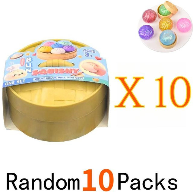BC Pet Supplies Glitzer Knödel Squishy Spielzeug, mit Dampfgarer Hülle - Bild 1