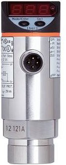 Ifm Electronic Drucksensor PY2209 mit M12 Anschluss, 1 Öffner, 1 Schließer und Analogausgang, Messbereich -15 psi bis 15 psi - Bild 1