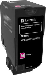 Lexmark Original Magenta Tonerpatrone für Lexmark CX725de, CX725dhe und CX725dthe (84C2HME) - Bild 1