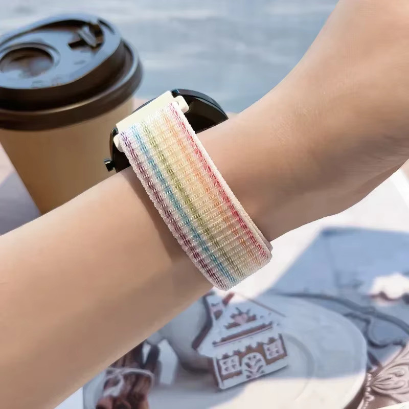 Uhrenarmband Nylonschlaufe, Textil/NATO, Bunt, Unisex - Bild 2