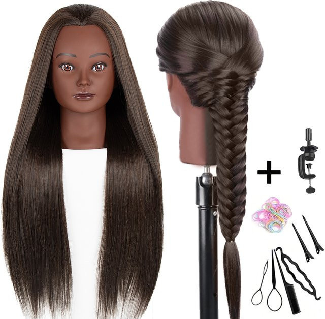 Mannequin Trainingspuppe mit Echthaar-Mischung, 24'' - Bild 1