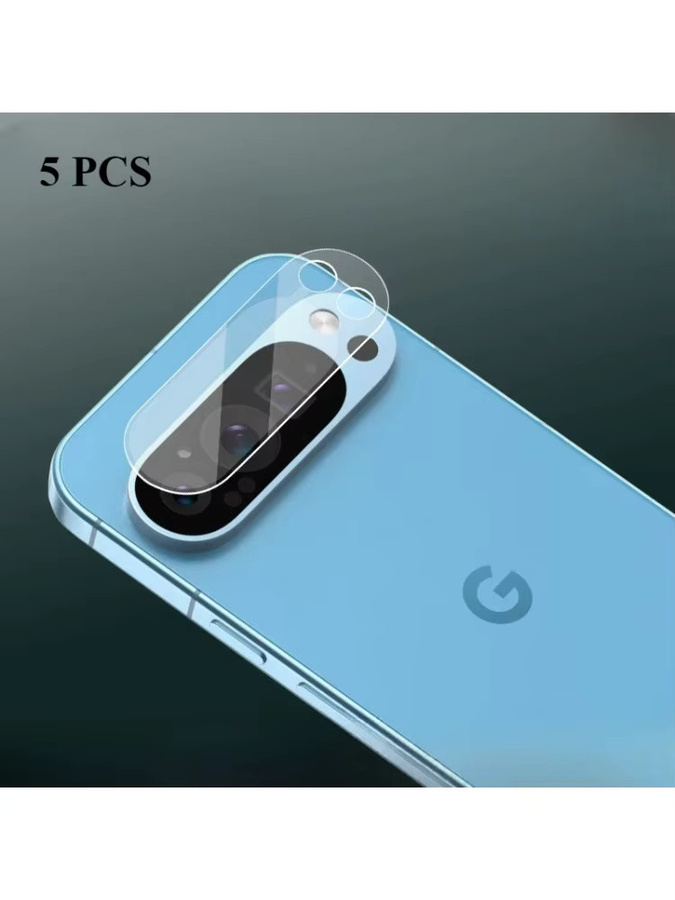 Transparente HD-Verstärkte Kameralinsen-Schutzkappen aus Vollglas für Google Pixel 11 10 9 Pro XL 9A 8 - Bild 5