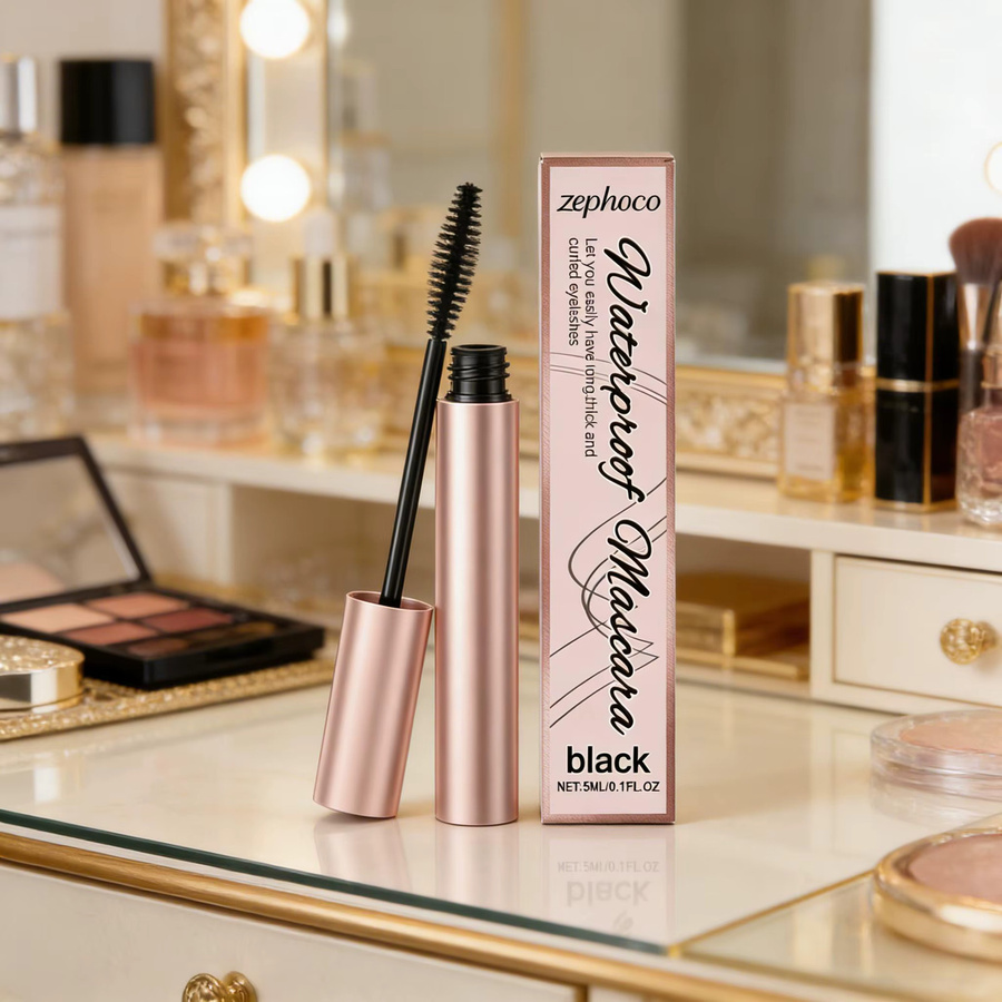 zephoco Mascara, wasserfest, schwarz, Volumen und Verlängerung - Bild 5