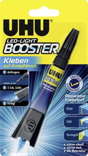 UHU BOOSTER UV-Kleber transparent 3 g - Bild 1